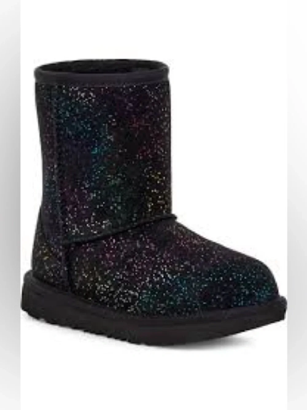 UGG Kids' Classic II Shimmer Sky boots size 11